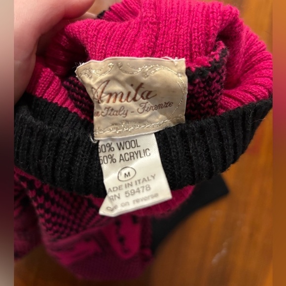 Amita Italian Wool Sweater - Picture 6 of 6